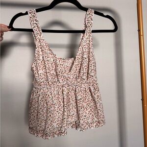 Floral Sleeveless Top